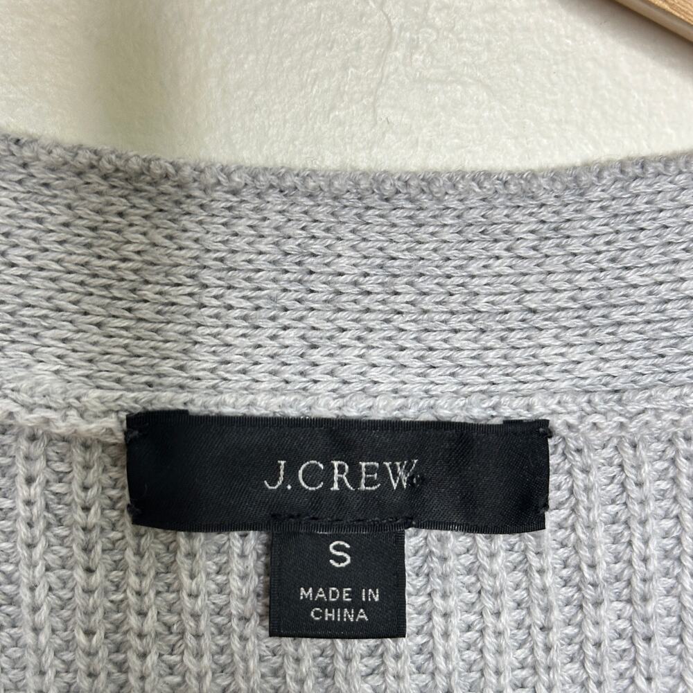 J. Crew Factory Gray Women's Cardigan - Picture 4 of 6